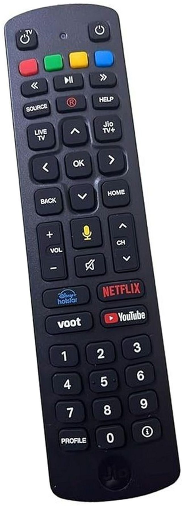 Remote Mart Compatible replacement remote for Ji LED LCD Jio, Jio TV, With Voice Function, Jio TV DTH, Jio DTH Remote Controller-picture-23