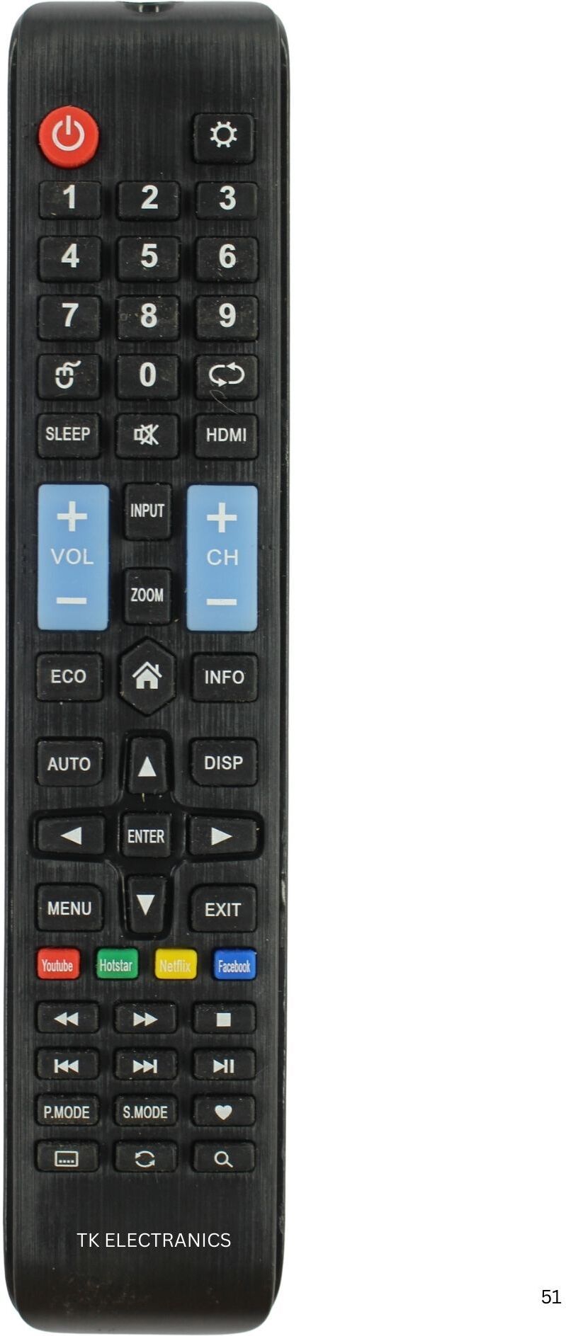 TK ELECTRANICS Compatible with LED LCD TV Assembled Chinese Akiva Remote Controller-picture-39