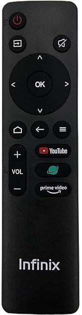 Rohit Electronics Remote Control Compatible forInfinix Smart LED TV (No Voice Function) (EXACTLY SAME REMOTE WILL ONLY WORK) Remote Controller image 1