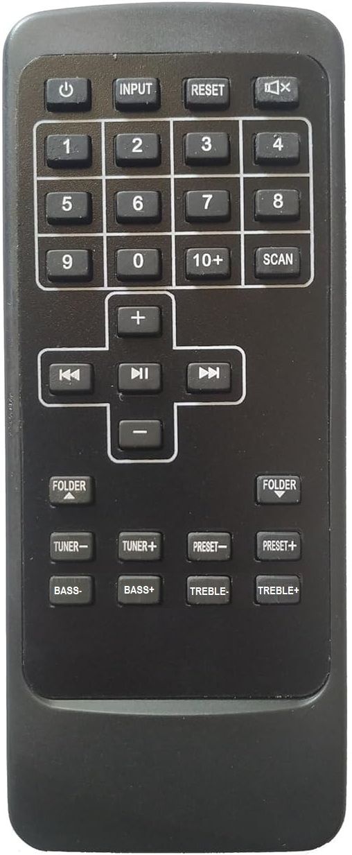 HDF Remote Control Works for iBall Tarang Lion 40 Watt BT 2.1 Bluetooth Multimedia Speaker Channel Wireless | 40 Watt BT 2.1 iBall Tarang Lion 40 Watt BT 2.1 Channel Wireless Bluetooth Multimedia Speaker Remote Controller-image-4
