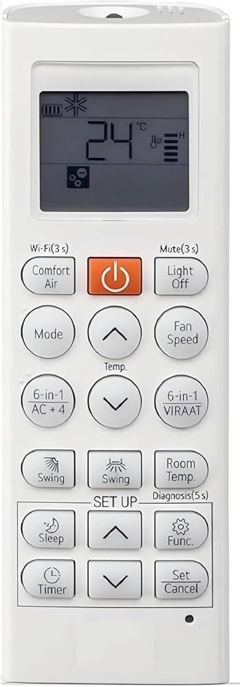 MEPL LG split Ac Remote for 1 Ton 1.5 Ton 2 Ton Model no. AKB75415302 for Original LG AC Remote Controller-image-6