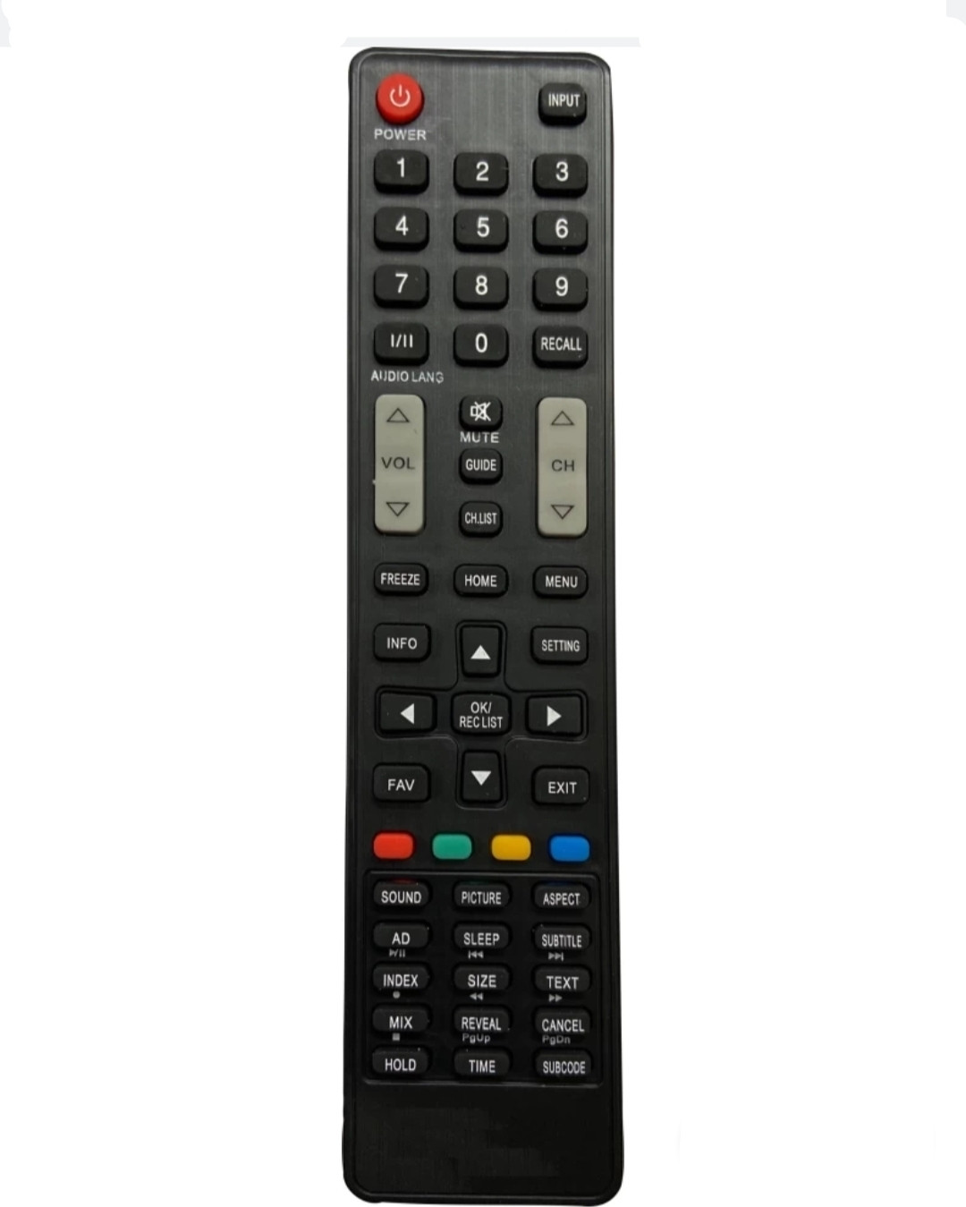 Sugnesh ®58N Tv Remote Compatible for Micromax Smart LED/LCD Tv Remote Control (Exactly same Remote will Only Work) Remote Controller image 1