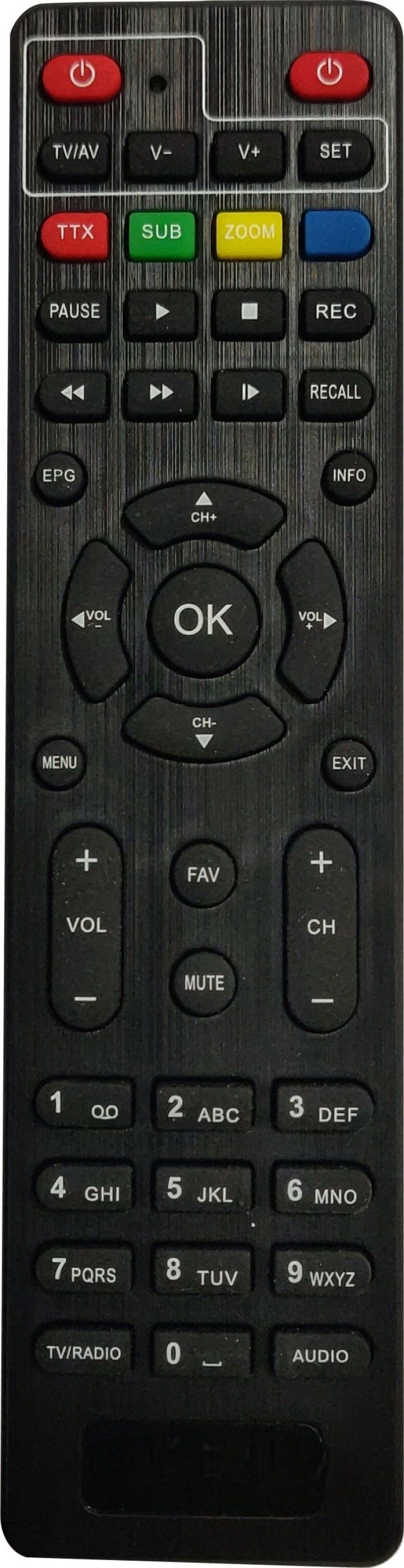 Xpecial CAT-VISION SETTOP BOX Remote1 Compatible with CATVISION SET-TOP BOX Remote Controller-picture-26