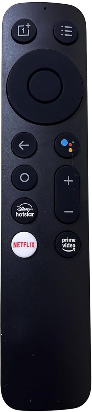 Hybite Bluetooth Voice Remote Compatible for One-Plus LED Smart 4k TV with Netflix & Prime Video Hot Keys, OnePlus Voice Command Remote Controller