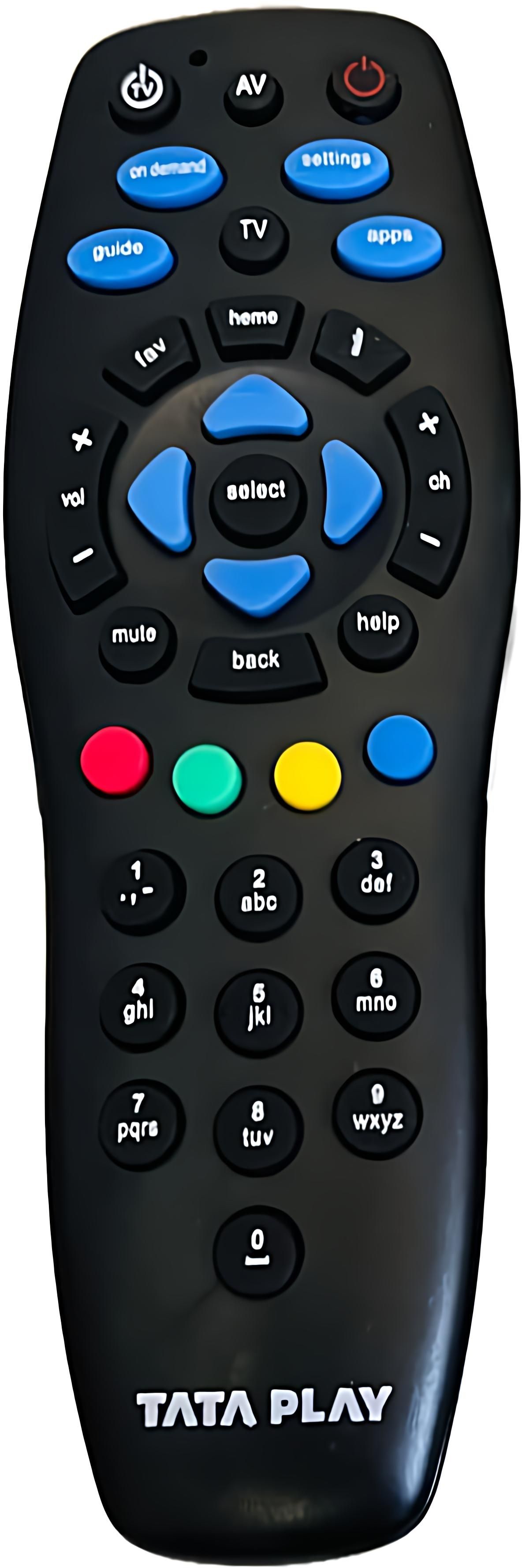 Remotee TATA SKY Tata Sky 100% Original Universal Tata play Remote Controller-picture-21