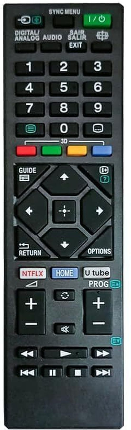 Remote Mart Compatible replacement for TV Smart TV Compatible with 443 SONY TV Remote Controller-picture-31