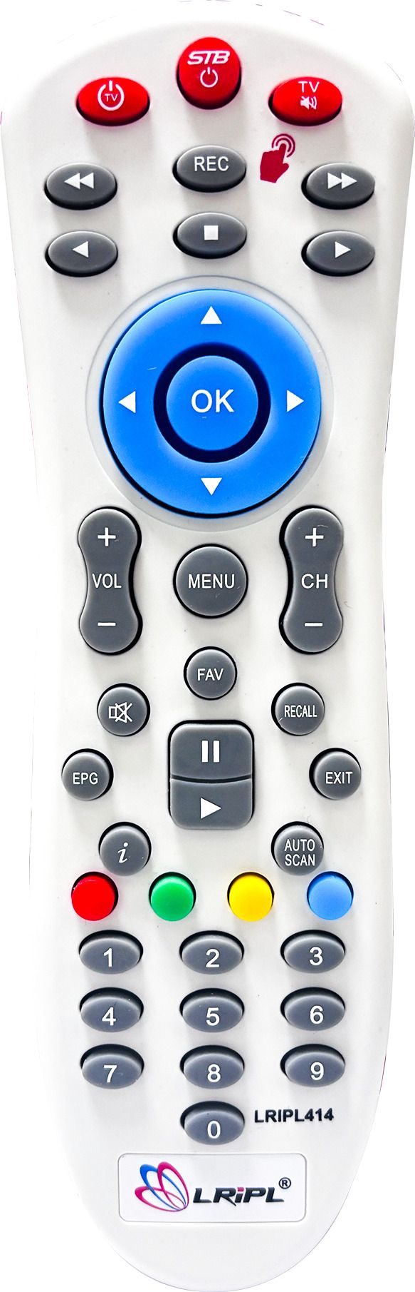 LRIPL Replacement Remote Control for LR777 And LR26W Set Top Box and All Dish TV Remote Control SD/HD DTH with Recording Set Top Box Remote Controller-picture-18