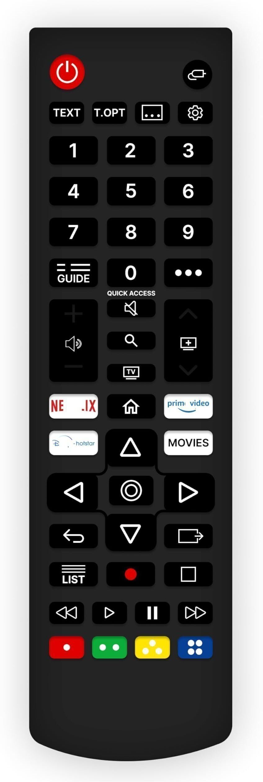 URBAN SELECT Compatible with Onida Smart TV LG Remote Controller-image-31