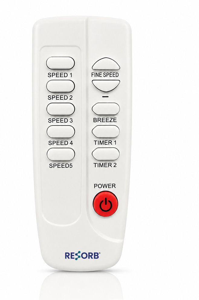 RESORB Fan Remote Control Compatible with Bajaj BLDC Ceiling Fan Energos 26 Models, Replacement Remote Controller-picture-25