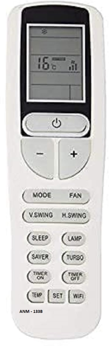 ANM SAC_185V_JZJ Remote Compatible FOR Voltas Smart Split AC with WiFi Function VOLTAS - SAME MODEL ONLY, VERIFICATION ON customer care Remote Controller image 1