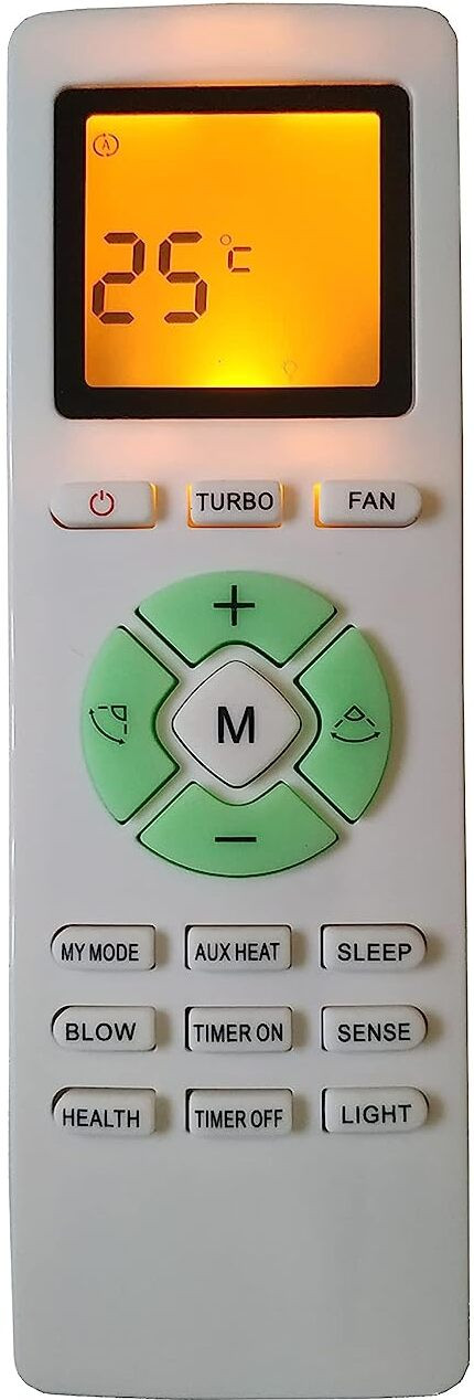 BhalTech 233 (Turbo) AC Remote Control with Display Light Compatible For Lloyd AC Remote Controller image 1