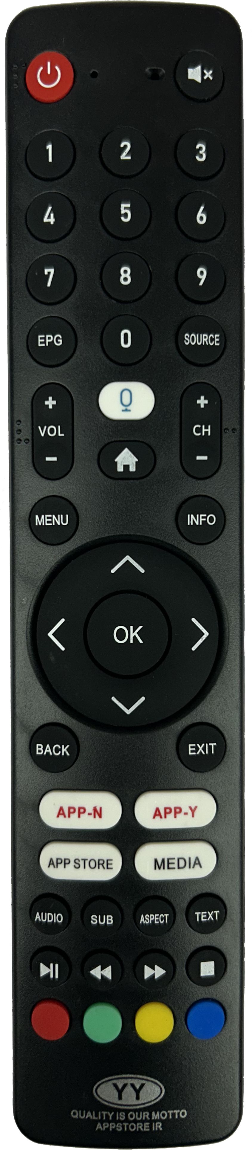 Cst Universal Remote Control for INTEX TV - No Voice Feature - Compatible with INTEX Smart TV, FOXSKY TV & Cellecor Smart TVs, LED 4K TVs Remote Controller-image-13