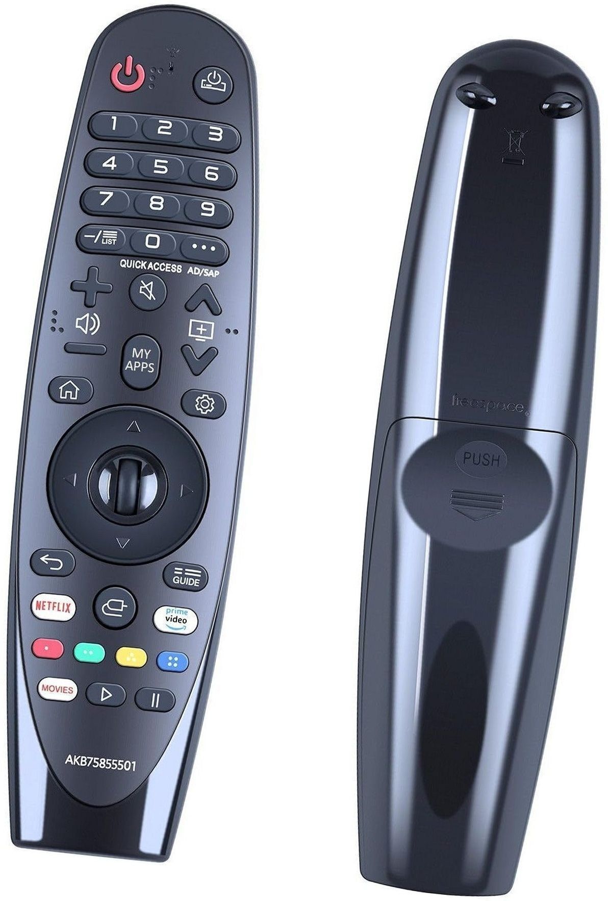 Remote Mart Suitable replacement remote for Smart TV Non-Voice Android Smart TV 122 LG Remote Controller-picture-28