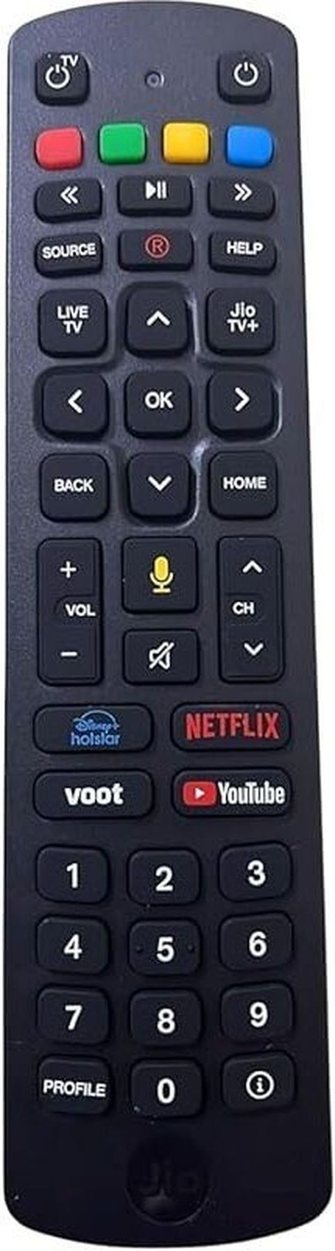 Remote Mart Compatible replacement for Jio DTH Vo Jio, Jio TV, With Voice Function, Jio TV DTH, Jio DTH Remote Controller-picture-38