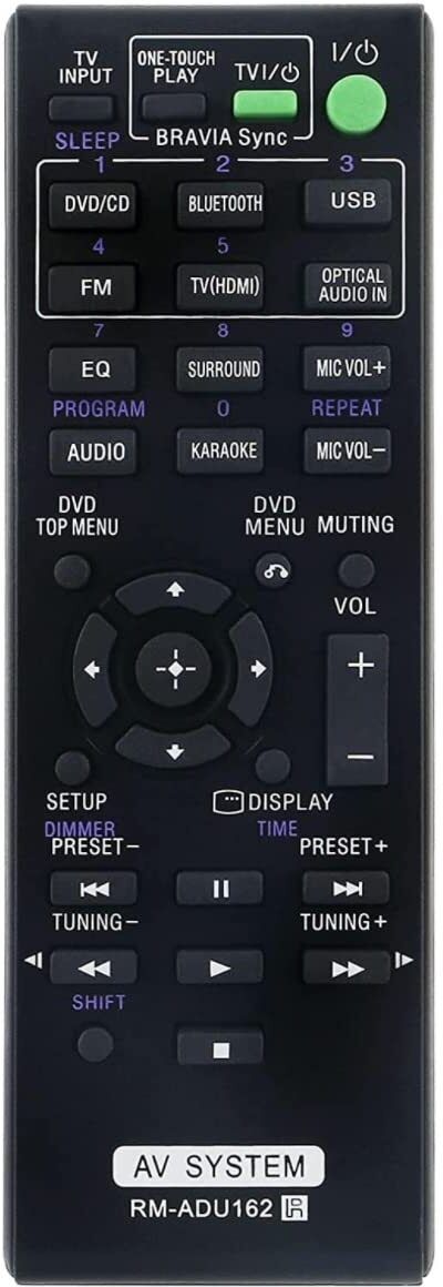 HDF Remote Control Compatible for Sony DVD Home Theatre (DAV-DZ350 DAV-DZ650 DAV-DZ950 DAVDZ350 DAVDZ650 DAVDZ950) Sony Home Theatre System Remote Controller-picture-24