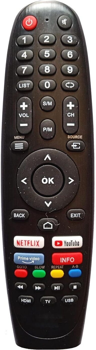 BhalTech Smart Led TV Remote (No Voice) Compatible For Universal Led/Westel Tv Remote Controller-image-43