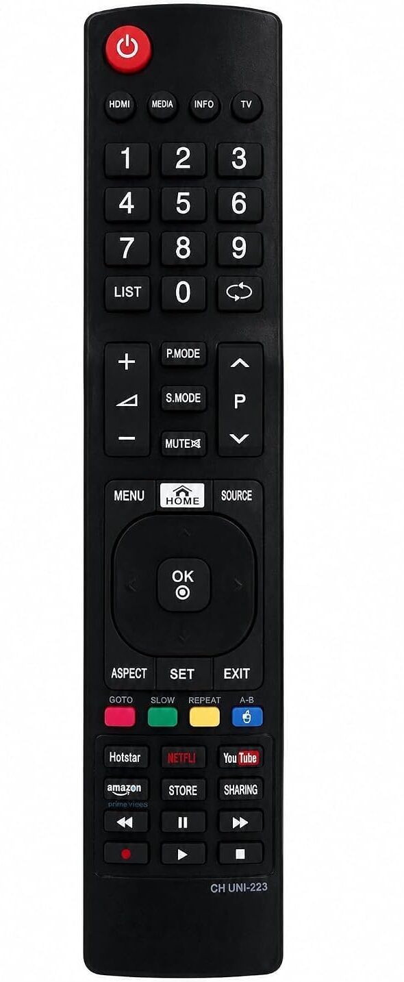 BhalTech CH UNI-223 Led Smart Tv Remote [Non-Voice] For Daewoo Tv Remote Controller-picture-22