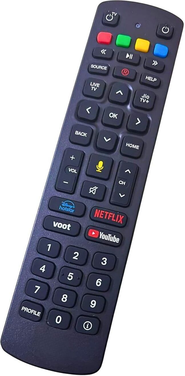 hybite Bluetooth Remote Control Compatible for Settop Box with Voice Function (Please Match The Image with Your Old Remote) jio Remote Controller-picture-15