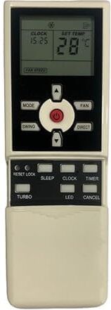 BARBET Compatible with Bluestar Ac Model 55, No Backlight Suitable for 1.5 Ton Ac Bluestar Remote Controller-picture-48