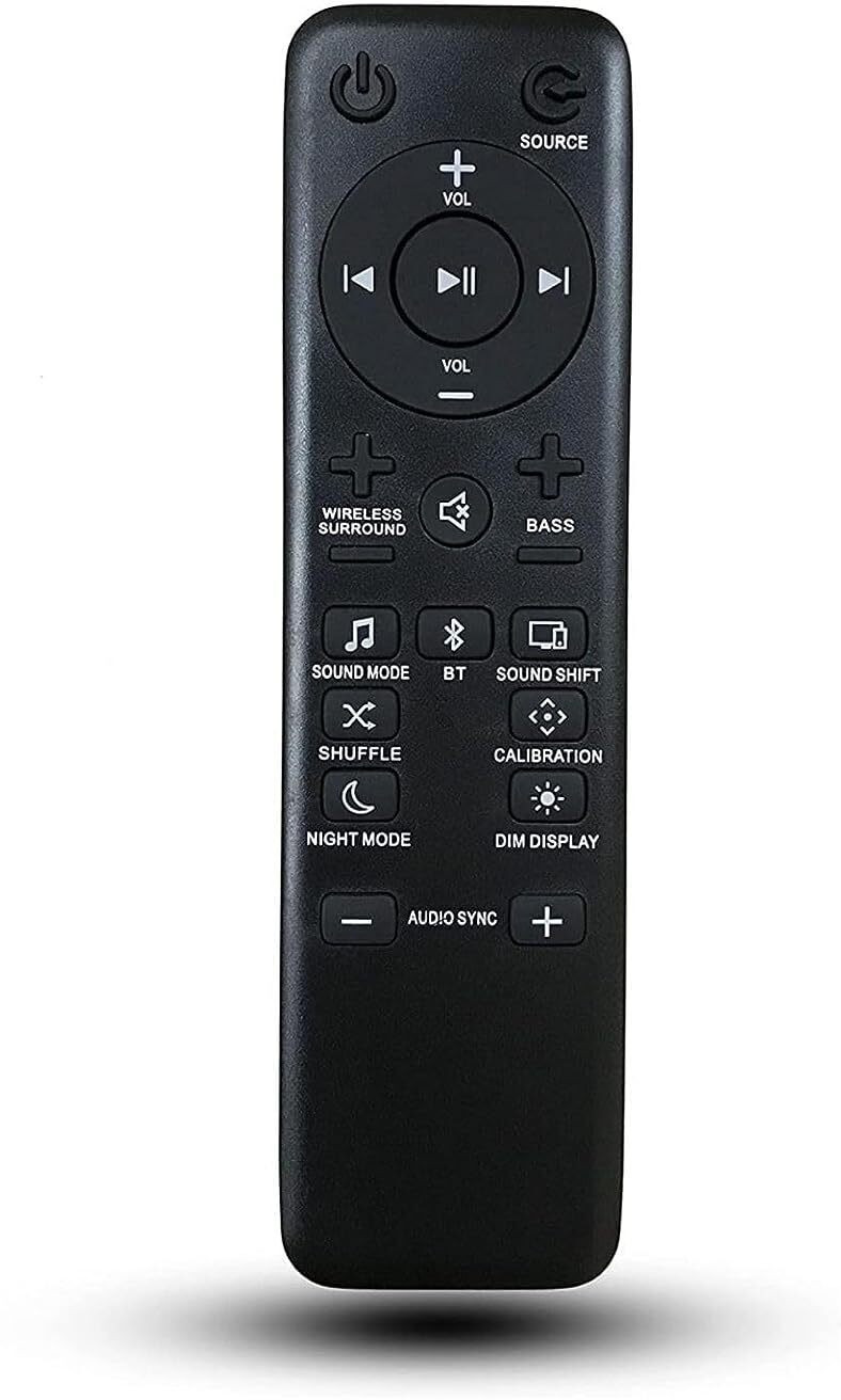 miracles in hand Remote Compatible with Soundbar 5.1/3.1/2.1 Bar Remote JBL Remote Controller image 1