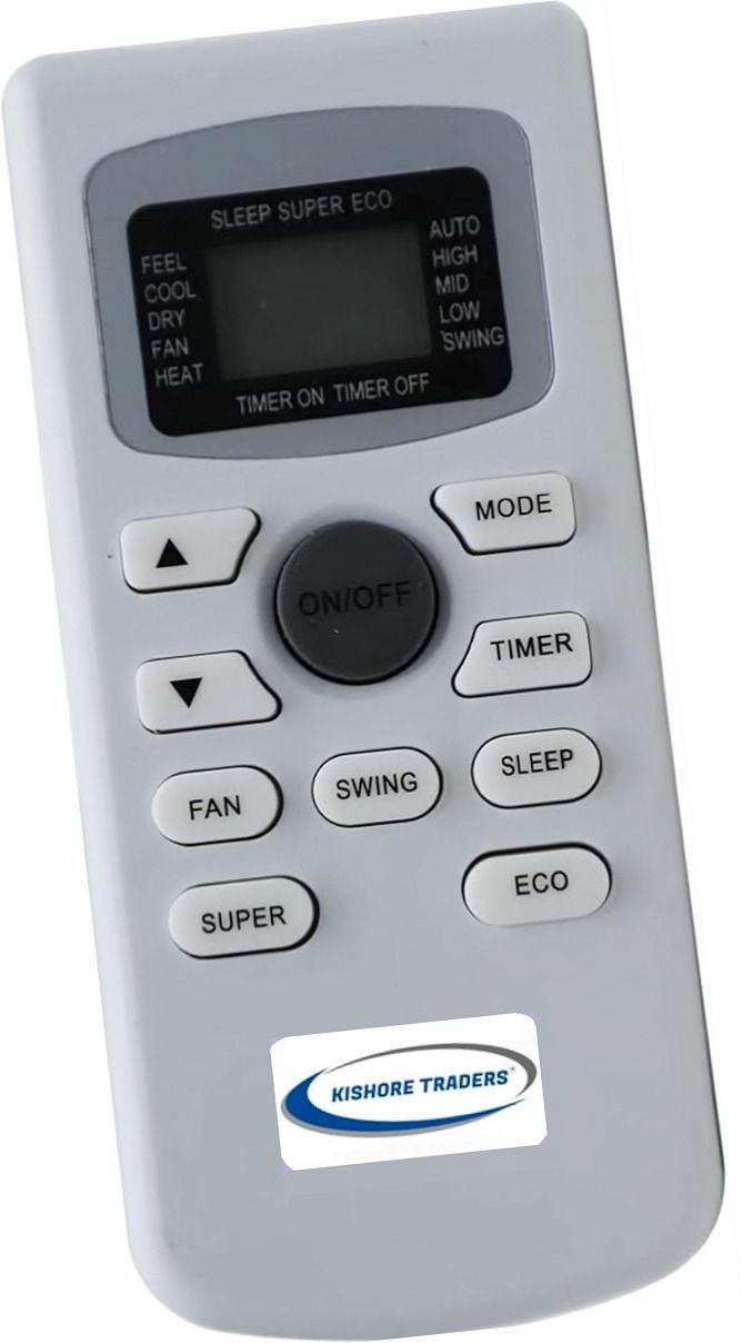 Kishore Traders Ac Remote Control Compatible With Lloyd Ac Remote Controller-image-1