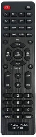 TK ELECTRANICS Compatible for Home Theater Multimedia System 3 in 1 ( Impex ,Onix,IBELL Remote Controller-picture-12