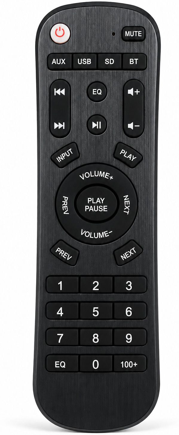 Thunderex Premium Quality Remote Compatible with Home Theater Speaker System | IR Replacement Remote Zebronics Remote Controller-picture-45