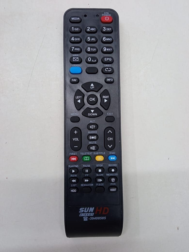 Piyush REMOTE FOR HD+ SETUP BOX . Remote Controller image 1