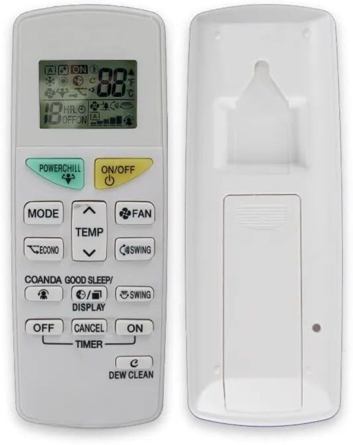 THE BLACK TECH DAKIN AC REMOTE Compatible Remote Control For Daikin Ac With Dew Clean Funtion DAIKIN Remot DAKIN Remote Controller-image-9