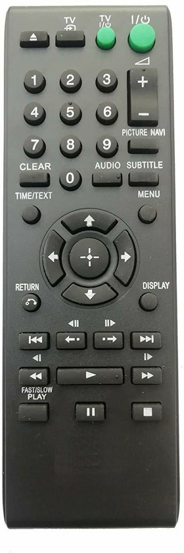 NixGlobal RMT-197P RMT-198P Remote Compatible with SONY DVD Remote Controller image 1