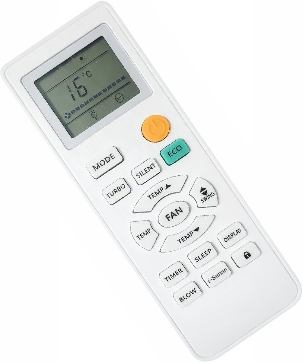 BARBET Compatible with Haier Ac 131D, No Backlight Suitable for 1.5 Ton Ac Haier Remote Controller-image-6