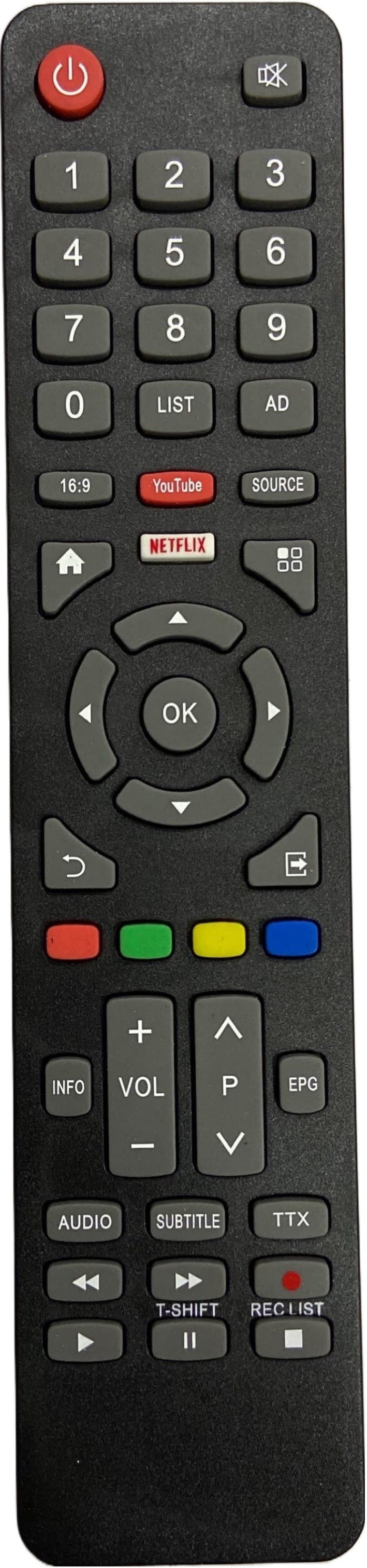 SHIELDGUARD Remote Control No. 457, Compatible for LED TV Sansui Remote Controller image 1