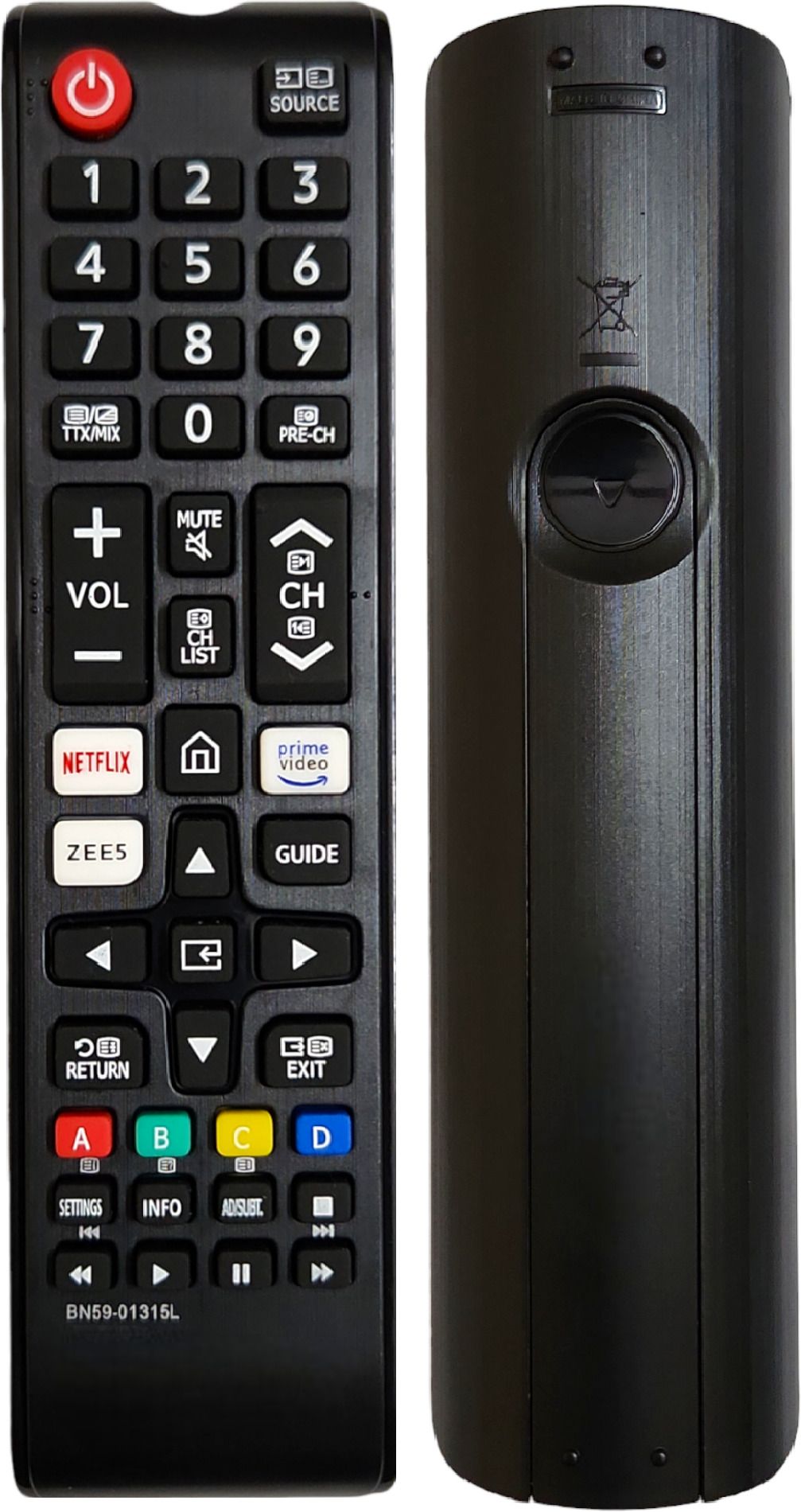 ERNIL BN5901315L Smart LED Tv Remote Compatible for BN59-01315L Samsung TV with Netflix Prime Zee5 Function BN59-01315L (Match with Old Remote) Remote Controller-picture-28