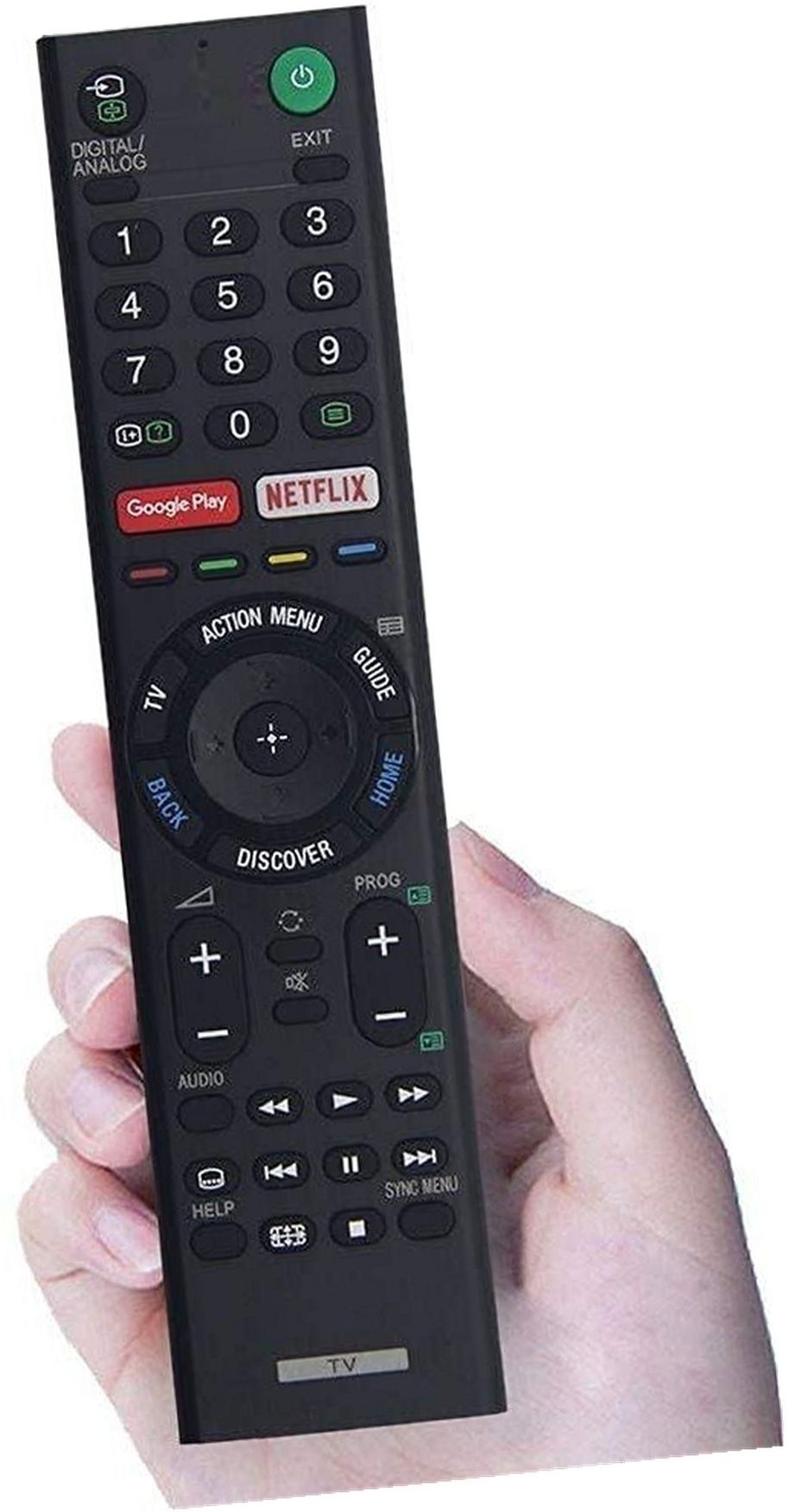 SIKOFY Compatible replacement remote for Sony TV LED LCD Smart TV Remote Sony-TV-s and Bravia Model RMF-TX200P Remote Controller-image-41