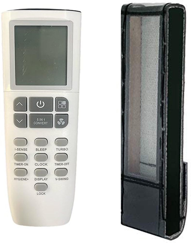 Paril (Remote+Cover) Ac Remote compatible for Godrej Ac Re-259 With PU Leather Protective Cover( EXACTLY SAME REMOTE WILL ONLY WORK) Remote Controller image 1