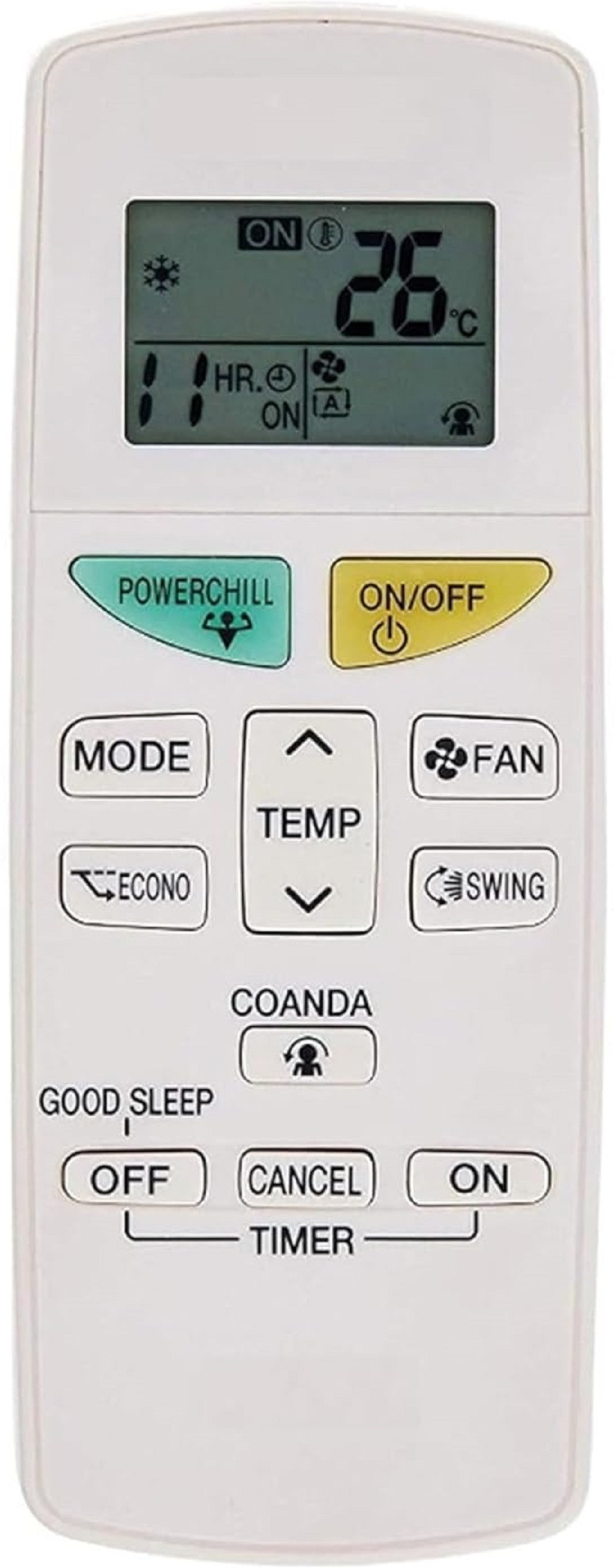 NEWZON ARC470A22 AC Remote Compatible for Daikin AC Remote Controller image 1