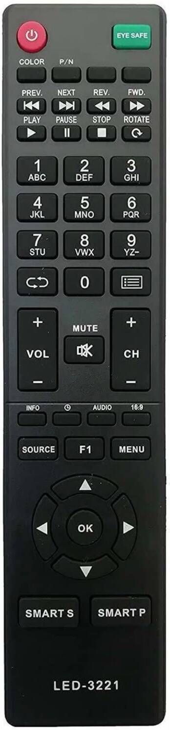 Samruddhi sales Remote Control for LED/LCD TV with Smart Function Keys LED & LCD TV models Remote Controller-picture-43