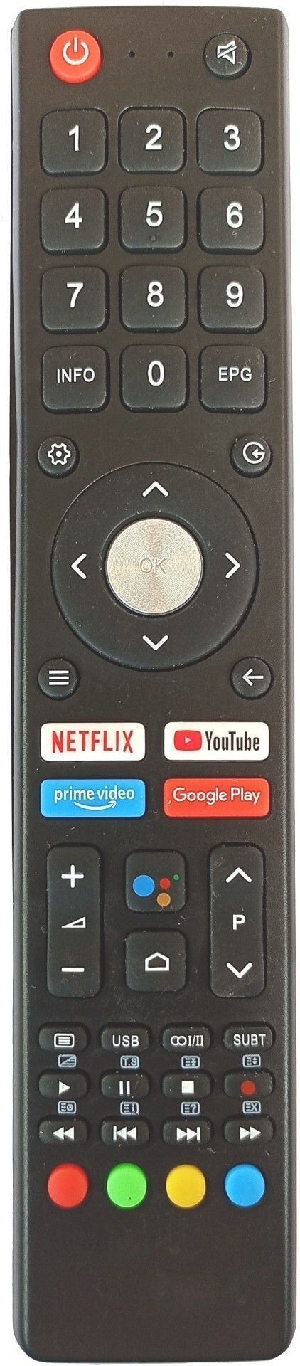 NTMY New-Smart Led Remote PRIME VIDEO NETFLIX ForRM-85JFK180 (without voice) BPL Smart LED LCD TV Remote Controller-picture-34