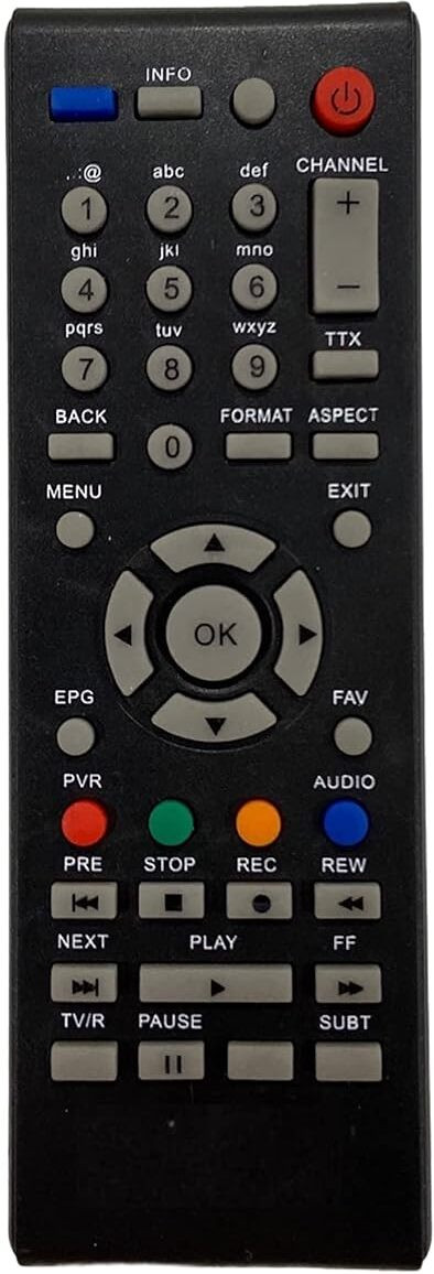 SHIELDGUARD Remote Control 732 Compatible for Mel-bon Set-Top Remote Controller image 1