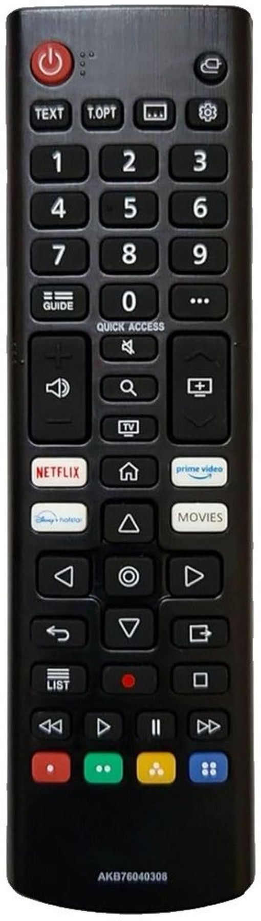 Remote Mart Compatible replacement for TV AKB76040308 Smart TV 410 LG Remote Controller-picture-27