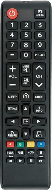 Ladha's BN59-01301A Replace Remote Applicable for TV UN40NU7100 UN43NU7100 Television Remote Controller image 1