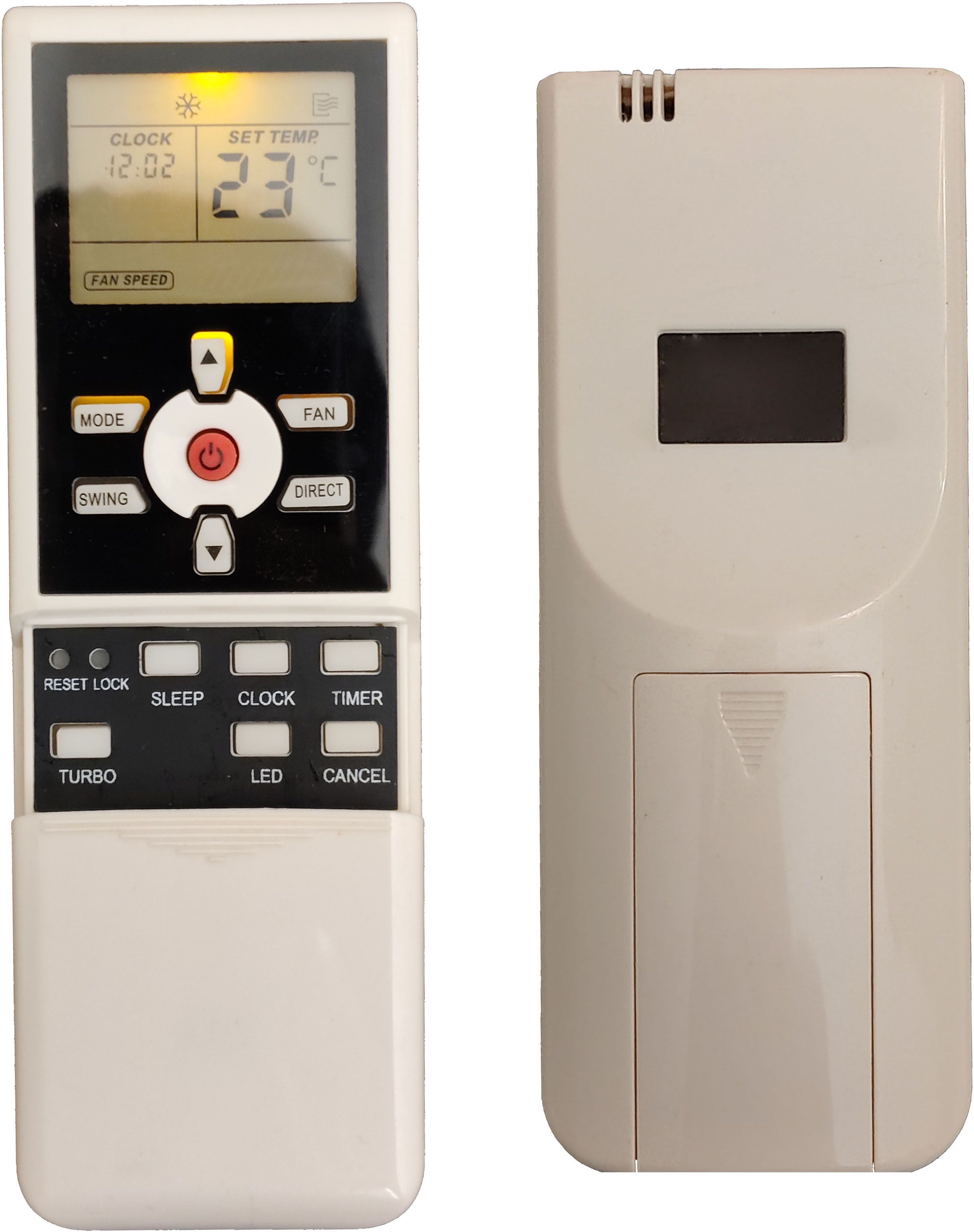 LipiWorld 55 AC Remote Control With Display Light Backlight Compatible For Kenstar AC Remote Controller-image-0