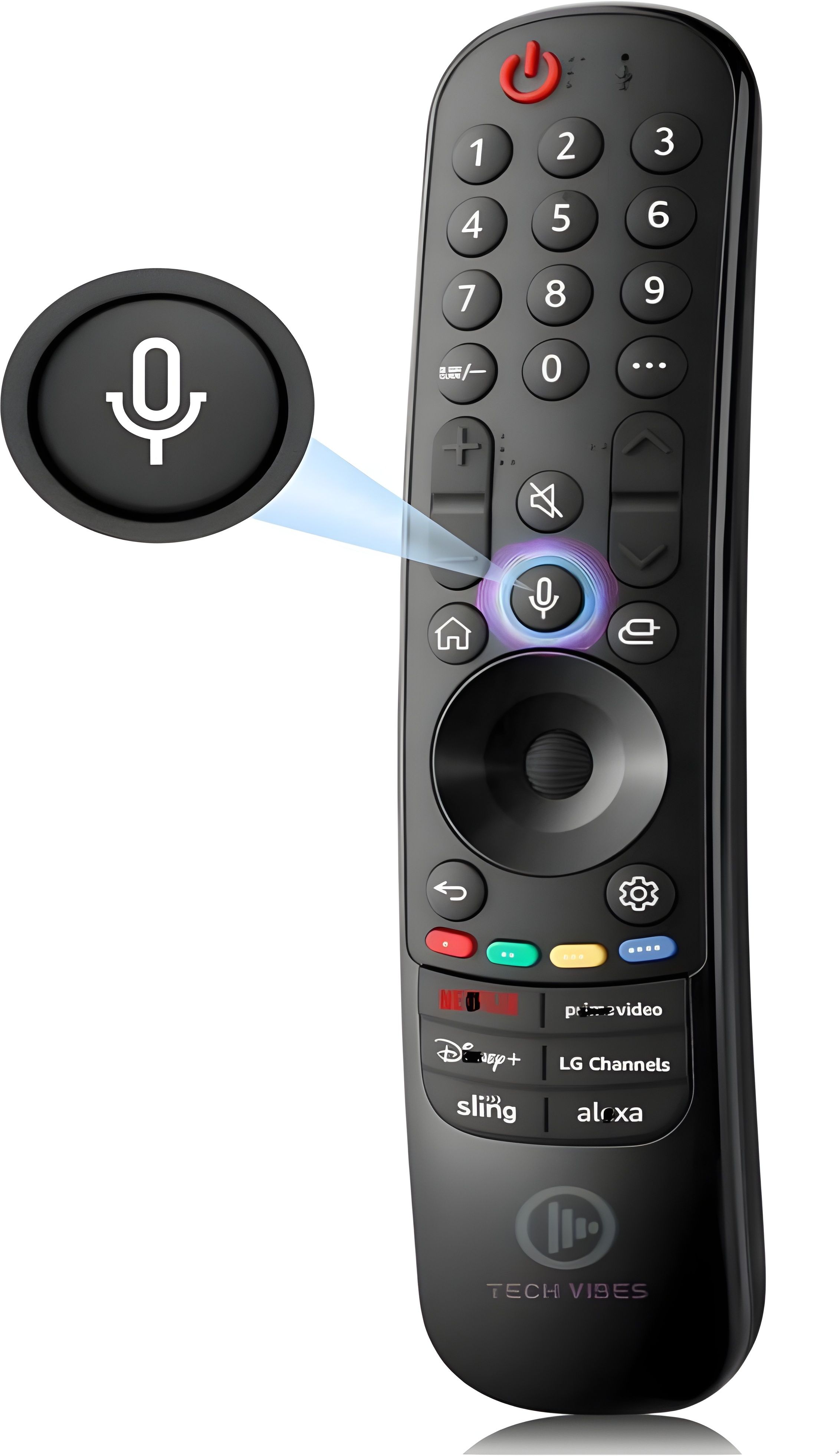 Tech Vibes LG MR22GA MR21GA Bluetooth Voice Command & Pointer Function Compatible for Smart LED TV .LG Remote Controller-picture-16