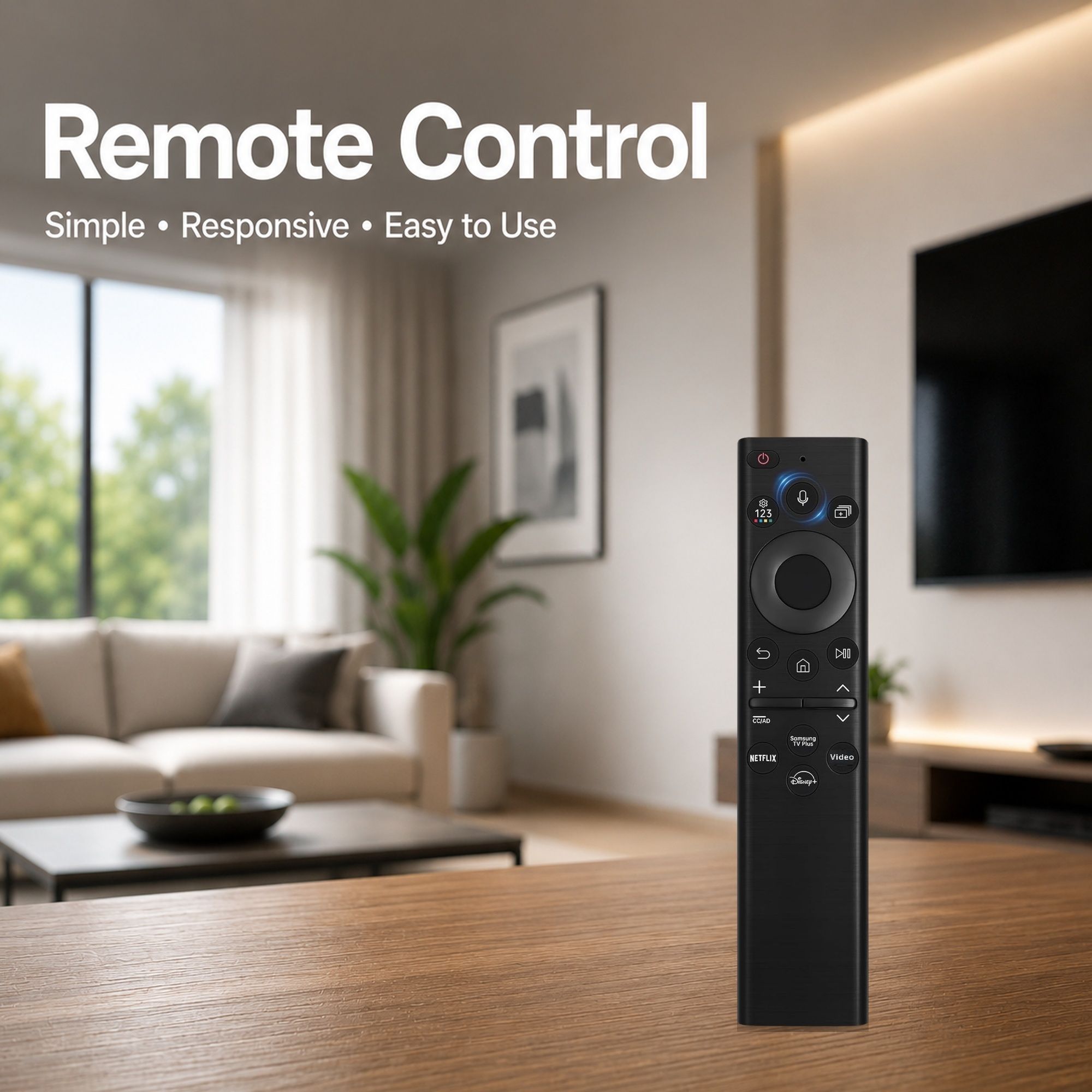 BookMyRemote Smart 4K Voice Control Series BN59-01312A Max 55" Samsung Remote Controller-image-10
