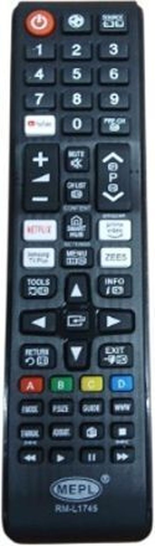 Remote Mart Compatible replacement for Smart TV L1745 Smart TV Compatible with 290 Samsung Remote Controller-picture-25