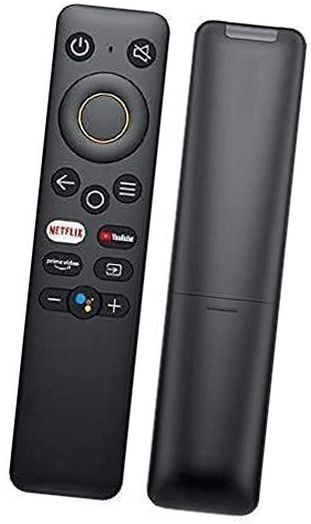 Remote Mart Suitable replacement remote for with Netflix, Prime Video and YouT Android Smart TV Compatible w realme Remote with Netflix, Prime Video and YouTube Hot Keys -Non Voice- Black Remote Controller-image-48
