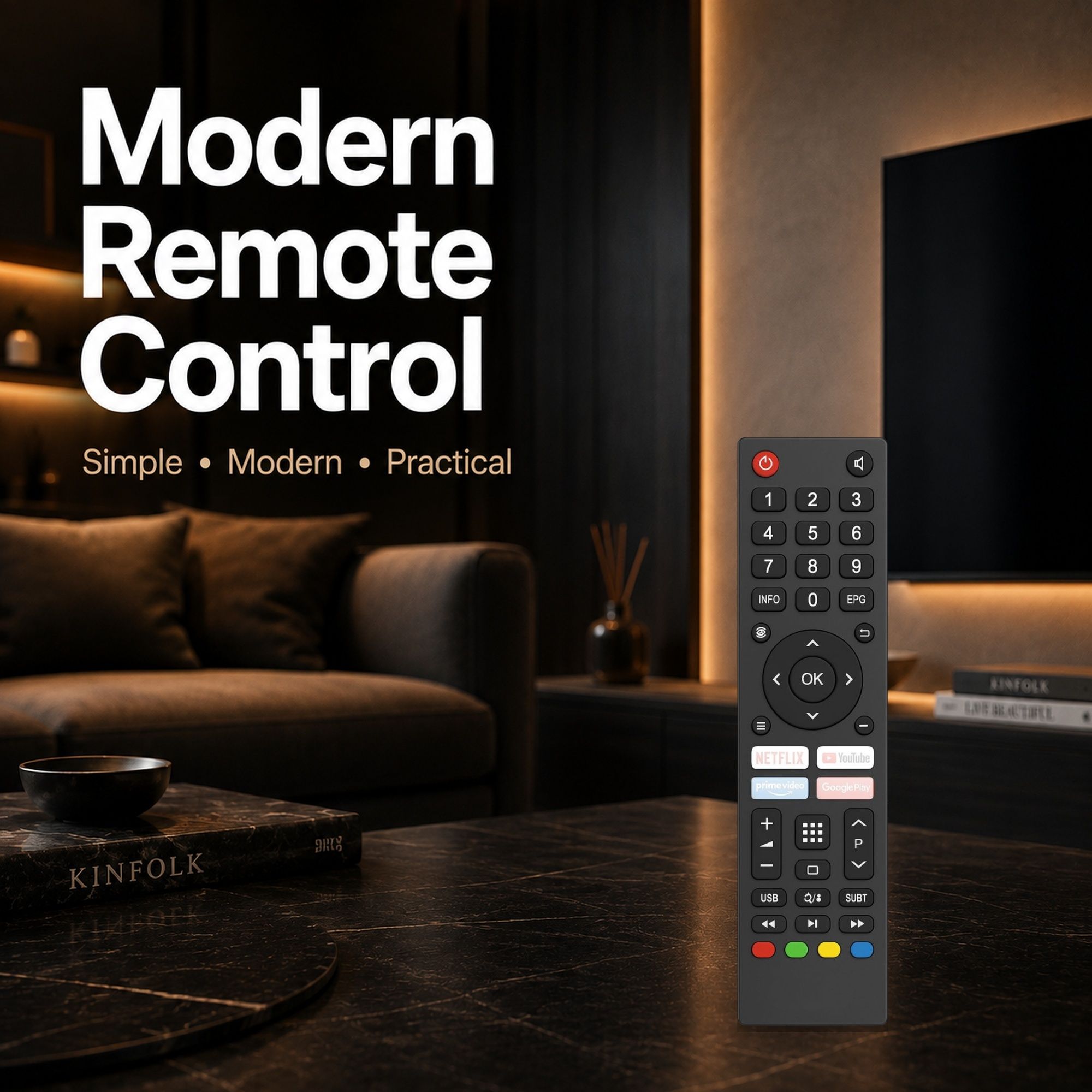 BookMyRemote Smart LED Compatible Series Smart Max 43" BPL Remote Controller-image-43