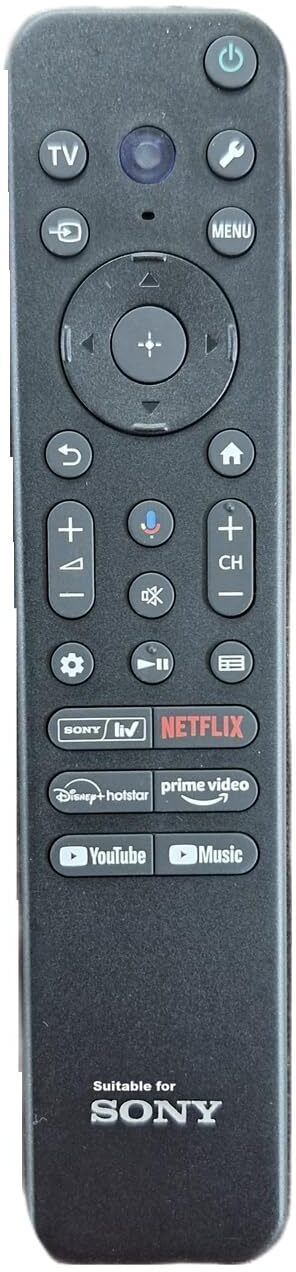 THE BLACK TECH Compatible with Sony TV RMF-TX-811D SONY Remote Controller-image-4