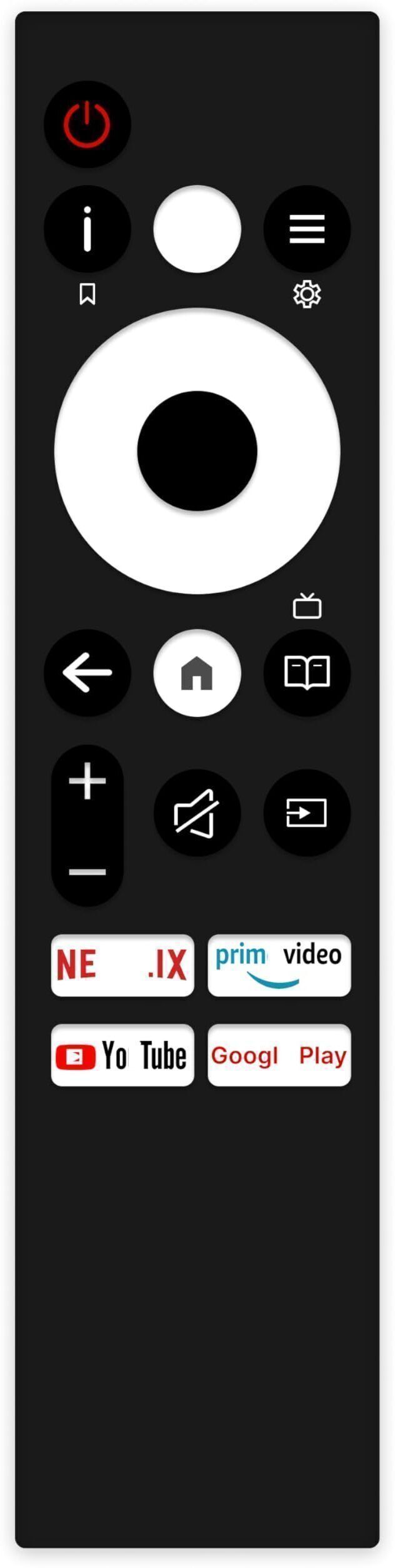 Remote Mart Compatible with Oneplus Y Series Smart TV -Without Voice -for 4k one plus Remote Controller-picture-27