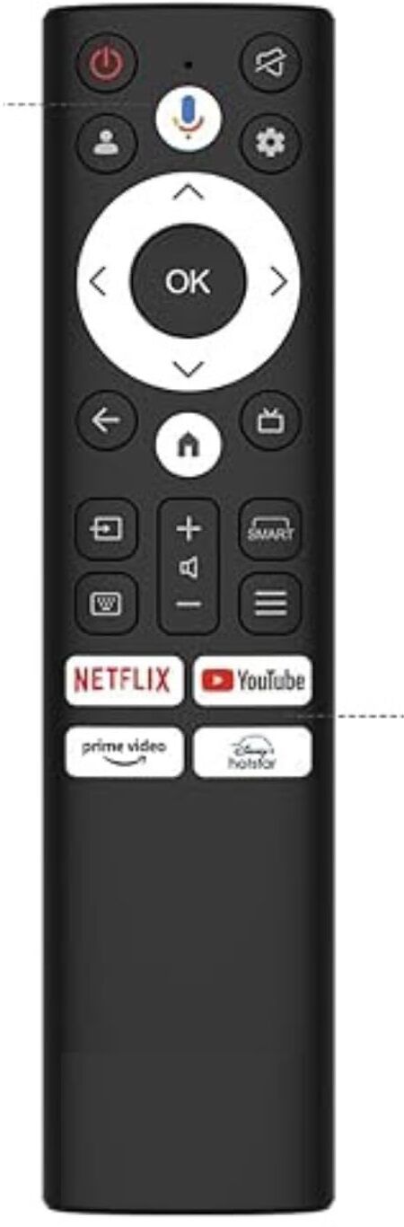 arhan Compatible with Acer Tv Remote Original Model Suitable Smart Android 2K 4K ACER TV REMOTE Remote Controller
